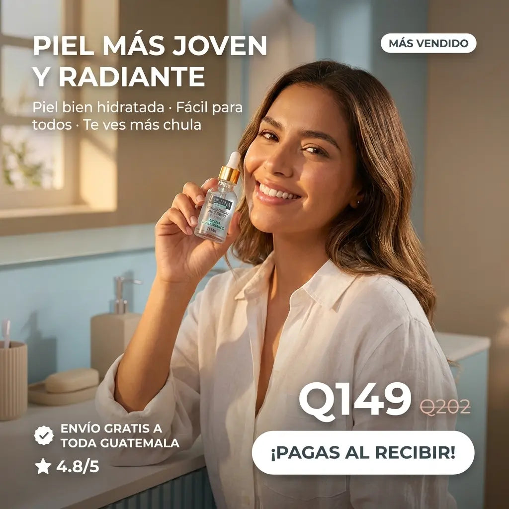 SERUM ANTI EDAD CON ACIDO HIALURONICO
