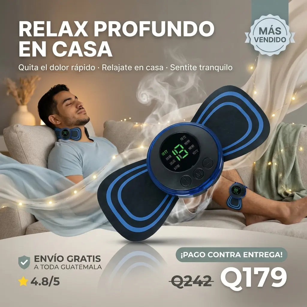 MASAJEADOR DE IMPULSOS ELECTRICOS