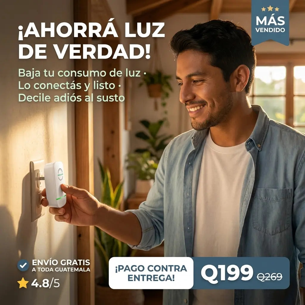 AHORRADOR DE ENERGIA