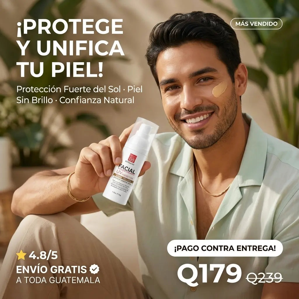 PROTECTOR SOLAR CON COLOR