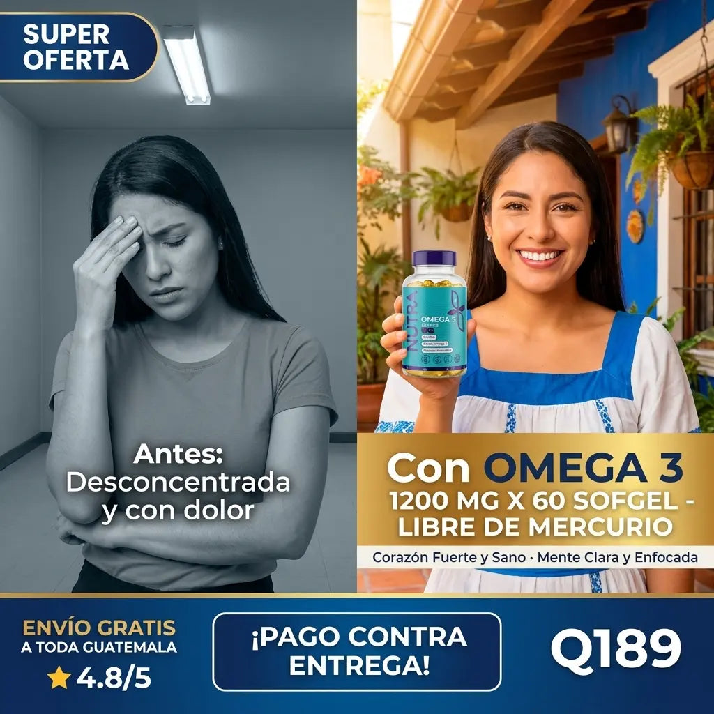 OMEGA 3 LIBRE DE MERCURIO